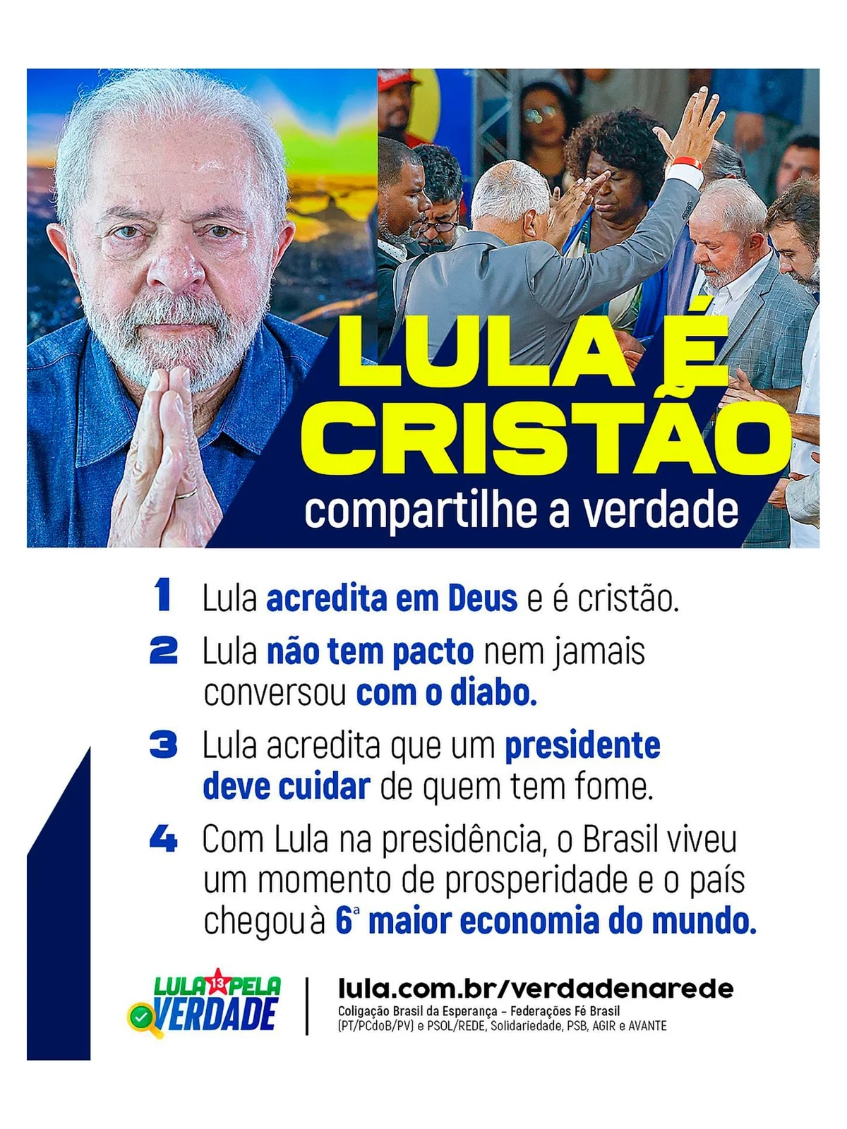 Último momento: ¡Lula no tiene un pacto con el demonio!